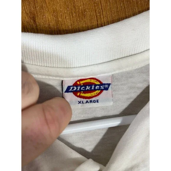 Vintage Indiana University IU Hoosiers Polo Shirt Dickies XL USA - Picture 5 of 10